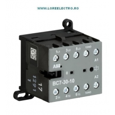 BC7-30-10-01 MINI CONTACTOR 16A 5,5KW BOBINA 24V DC, 1NO ABB COD GJL1313001R0101
