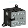 BC6-30-10-07 MINI CONTACTOR 12A 4KW BOBINA 12V DC, 1NO ABB COD GJL1213001R0107