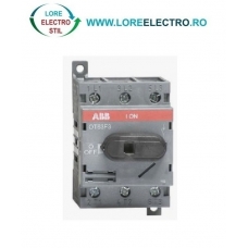 OT63F3 INTRERUPATOR GENERAL 3 POLI 63A, ABB, MONTAJ PE SINA, 1SCA105332R1001