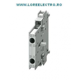 3RH1921-1EA02 contact auxiliar lateral 2NC pentru contactoare SIEMENS 3RT105, 3RT106, 3RT107