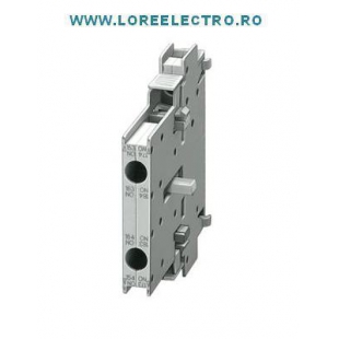 3RH1921-1EA02 contact auxiliar lateral 2NC - pentru contactoare SIEMENS 3RT105, 3RT106, 3RT107