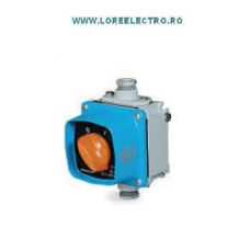 Intrerupator bipolar Antiex 16 A pentru zona 2 Gaze ( 3G ) si zona 22 prafuri ( 2D ) COD: 272141EX