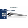 PSF 52 LED-1 CORP ILUMINAT ANTIEX CU LED 52W ECHIVALENT 2X36W, PENTRU ZONA 1 SI ZONA 2 GAZE, IP66, 7110lm