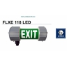 FLXE 118 LED CORP ILUMINAT ANTIEX EXIT CU LED 2X1,2W PERMANENT/NEPERMANENT, IP66
