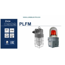 PLFM FLASH-2 XENON RED 230V AC 92763 LAMPA BALIZAJ ANTIEX ROSIE CU MODUL XENON 5W, PENTRU ZONA 1 SI ZONA 2 ATEX