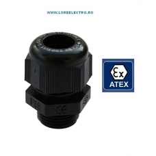 SPU 25 PRESETUPA ANTIEX M25 POLIAMIDA EX e - CU GARNITURA PREFORMATA STRINGERE 7MM ... 15MM, Ex II 2GD, IP68