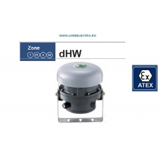 dHW Sonerie Antiex 105dB, 6v AC/DC ... 220V AC/DC zona 1 si 2 Gaze, Zona 21 si 22 Prafuri Explozibile, IP66,