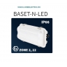 051952 BASET-N-Em-LED-350-4K, IP66, 1h, IP66 CORP ILUMINAT ANTIEX 9W PENTRU EXIT CU KIT DE EMERGENTA, ZONA 2 GAZE, ZONA 22 PRAFURI, NEPERMANENT, 1H