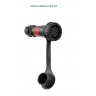 06E3007 PRIZA MOBILA ANTIEX ZONA 1 GAZE 250V SI ZONA 2 GAZE 400V ,  5 PINI, 10 A, IP 66, 230V,   ISV MARECHAL