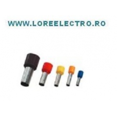 PINI TERMINALI CONECTARE CABLURI FLEXIBILE , SECTIUNE CABLU : 1,5mm , 2,5mm , 4mm , 6mm ,10mm , 16mm , 25mm , 35mm , 50mm