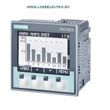 7KM3120-0BA01-1DA0 CENTRALA MASURA ENERGIE ELECTRICA SIEMENS PAC3120 , AFISARE CU DISPLAY, MASURA CURENT X/5A, X/1A, MODBUS RTU