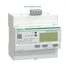 A9MEM3255 CONTOR TRIFAZAT ELECTRONIC ENERGIE ACTIVA SI REACTIVA, CONEXIUNE SEMIDIRECTA, MONTAJ PE SINA, MODBUS, SCHNEIDER