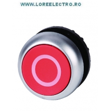 M22-D-R-X0 Cap buton comanda ROSU Eticheta O cu revenire MOELLER EATON