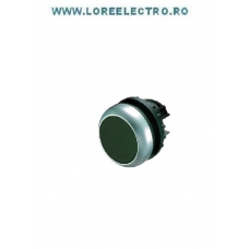 M22-D-S Cap buton comanda negru cu revenire , MOELLER EATON