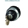 M22-WRS Cheie comanda cu cheie de incuiat cu retinere 2 pozitii , MOELLER EATON