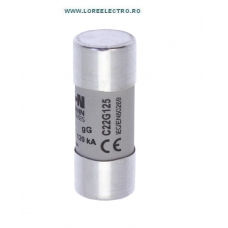 C22G125 SIGURANTA FUZIBILA 125A TIP CILINDRICA, CERAMICA 22X58 MM 125A CURBA GG EATON