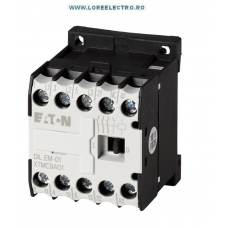 DILEM-01(110V50HZ,120V60HZ) MINI CONTACTOR 4KW 9A EATON TENSIUNE BOBINA 110V AC , 1NC