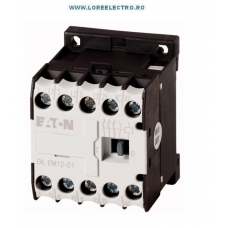 DILEM12-01(24V50HZ) MINI CONTACTOR 12A, 5.5KW EATON 24V AC , 1NC