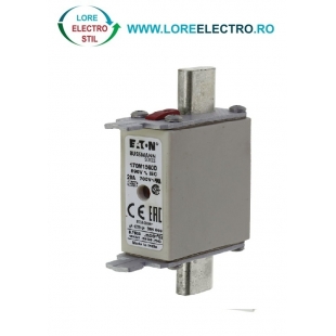 170M1560D Siguranta fuzibila ultrarapida MPR 20A, NH 000, curba ardere gR, 690 V AC, capacitate de rupere 200 kA, Eaton Bussmann
