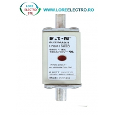 170M1569D Siguranta fuzibila ultrarapida MPR 160A, NH 000, curba ardere aR, 690 V AC, capacitate de rupere 200 kA, Eaton Bussmann