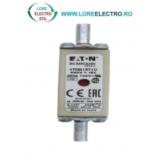 170M1571D Siguranta fuzibila ultrarapida MPR 250A, NH 000, curba ardere aR, 690 V AC, capacitate de rupere 200 kA, Eaton Bussmann