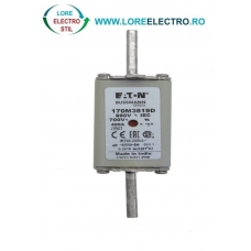 170M3819D Siguranta fuzibila ultrarapida MPR 400A, NH 1, curba ardere aR, 690 V AC, capacitate de rupere 200 kA, Eaton Bussmann