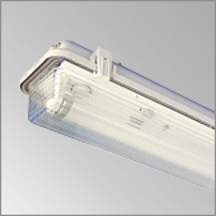 Corp de iluminat fluorescent 1x58W FIPAD 06 158 1x58W- IP 65Producator Elba Timisoara230V/50Hz, IP 65, IK 08