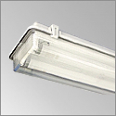Corp de iluminat fluorescent 2x58W FIPAD 06 258 2x58W IP 65 Producator Elba Timisoara 230V/50Hz IP 65 IK 08 65
