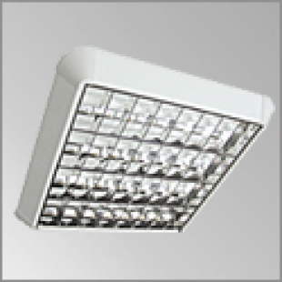 corp iluminat montaj aparent FIRA-03 4X18W  FIRA-03 MATIS 4X18W DP -dublu parabolic 230V/50Hz IP 40 , Producator Elba Timisoara