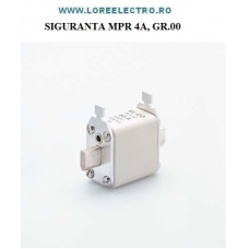 SIGURANTA FUZIBILA MPR 4A, GR 00 gL-gG 500V, ELCO