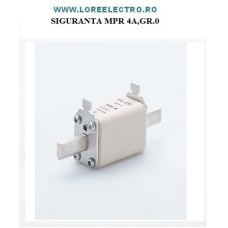 SIGURANTA FUZIBILA MPR 4A, GR 0 gL-gG 500V