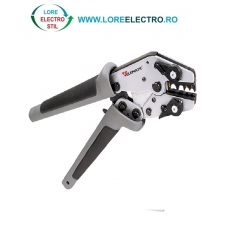 Cleste sertizare pini cu bacuri interschimbabile 0.5mmp-35mmp, Elematic 9400