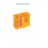 405280480000 RELEU ELECTROMAGNETIC INTERMEDIAR BOBINA 48V AC, 2 CO, 8A 250V AC, 8 PINI, 2 DPDT, FINDER