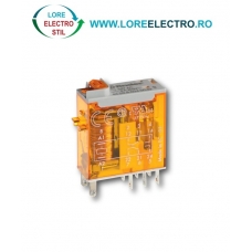 46.52.8.230.0040 Releu industrial miniaturizat, fisabil, terminale lamelare 2 CO, 8A, Finder