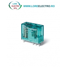405261100000 RELEU ELECTROMAGNETIC INTERMEDIAR BOBINA 110v AC DC, 2 CO, 8A 250V AC, 8 PINI, DPDT, FINDER