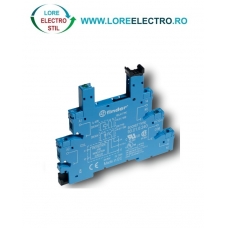 93010240 soclu releu miniatural Finder 5 PINI, tensiune Alimentare bobina 230v Ac DC