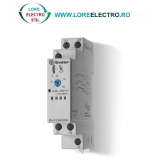804102400000 releu de timp ON DELAY cu control de semnal,  0,1s to 24h, 24V .. 230v, Finder