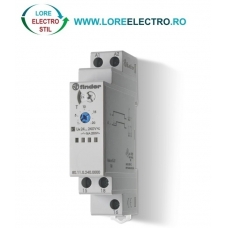 801102400000 Releu de timp modular intarziere la anclansare AI, multi-tensiune 24v .. 240 V AC DC, Finder