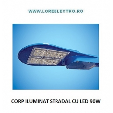 CORP DE ILUMINAT STRADAL ECHIPAT CU LED OSRAM 90W FLUX LUMINOS 14400 lm