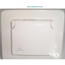 INTERUPATOR LUMINA  IP 44 CU CAPAC, CARIVA CULOARE ALB 773809