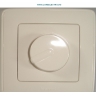 VARIATOR DE TENSIUNE MAX. 300W PENTRU BECURI INCANDESCENTE SAU LAMPI CU HALOGEN, COD: 773817, CULOARE ALB, GAMA CARIVA