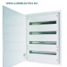 BF-OT-3/72 TABLOU METALIC SIGURANTE ELECTRICE 72 MODULE 3 RANDURI TIP XBOARD, CU MONTAJ APARENT EATON