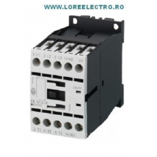 DILM12-01-EA(24VDC) - contactor 12A, actionare motor 5,5kw / 400V AC3, tensiune bobina 24V DC, 1NC, Eaton Moeller