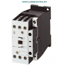 DILM25-01 (110V50HZ,120V60HZ) - contactor 25A, 11kw / 400V AC3, tensiune bobina 110V ac, 1NC, Eaton Moeller