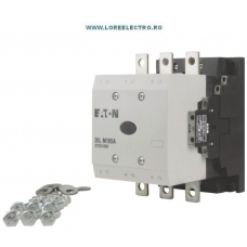 DILM185A/22(RDC24) contactor 185A 90kw / 400V AC3, tensiune bobina 24V DC, EATON, Auxiliare 2 x 1NO+1NC laterale