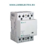 Z-SCH230/25-40 CONTACTOR MODULAR EATON MOELLER 25A MONTAJ PE SINA OMEGA 4 POLI, 4NO, TENSIUNE COMANDA 230V