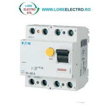 PF7-40/4/01, Siguranta automata tetrapolara diferentiala, 40A, 4P, 100mA, 10kA