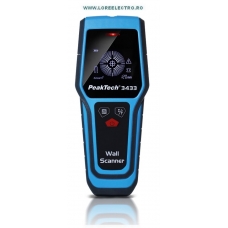 P3433 SCANER DIGITAL PERETI PENTRU CIRCUITE ELECTRICE, LEMN, METAL, PRODUCATOR PEAK TECH GERMANIA