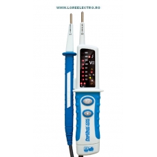 P 1095 TESTER DE TENSIUNE MAX. 690V AC/DC CU AFISAJ LED, IP64, PEAK TECH GERMANIA