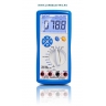 P3490 MULTIMETRU DIGITAL CU DISPLAY LCD SI USB, FUNCTIE TRUE RMS , MAX 600V AC/DC, 10 AC/DC, Rezistenta, Temperatura 1000C, Frecventa 10 MHz, Capacitate 1000 MICROFARAZI, PEAK TECH